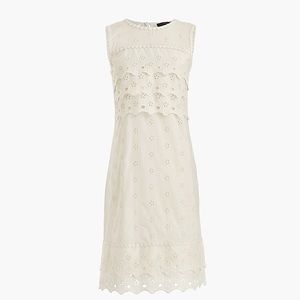 J. Crew Tiered Eyelet Dress - Size 6